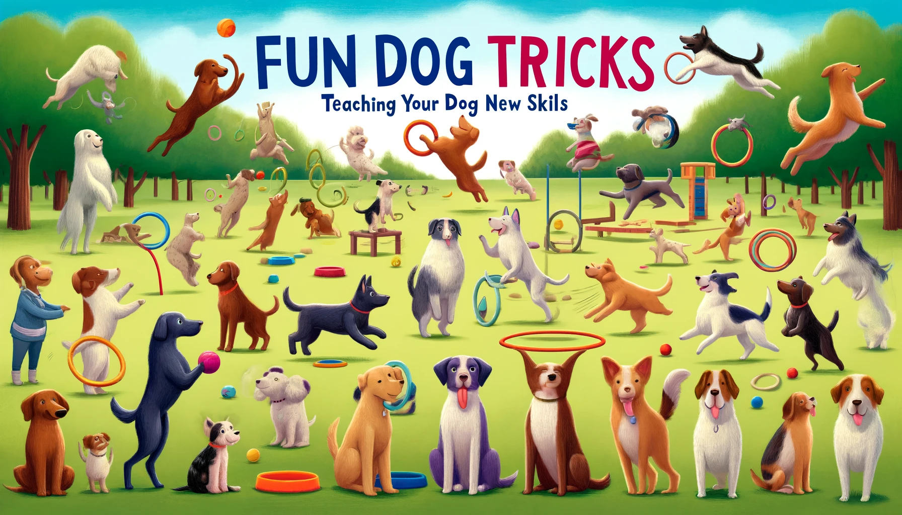 Fun Dog Tricks Teaching Your Dog New Skills